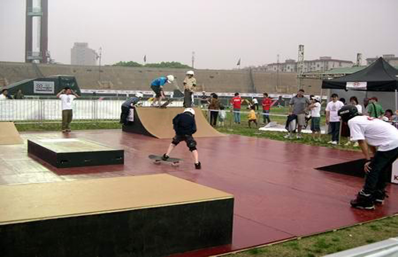 “ESPN亞洲極限大賽中國(guó)站”極限運(yùn)動(dòng)場(chǎng)