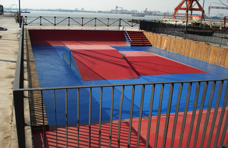 江蘇省江陰市濱江公園極限運動場