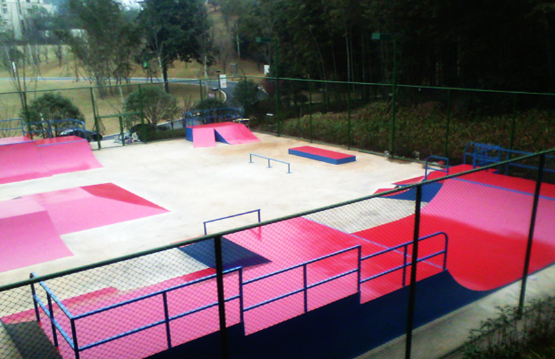 湖南省長(zhǎng)沙市谷山體育公園極限運(yùn)動(dòng)場(chǎng)