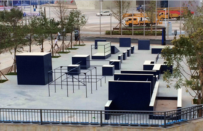 中國登山訓練基地跑酷運動場（河北保定）