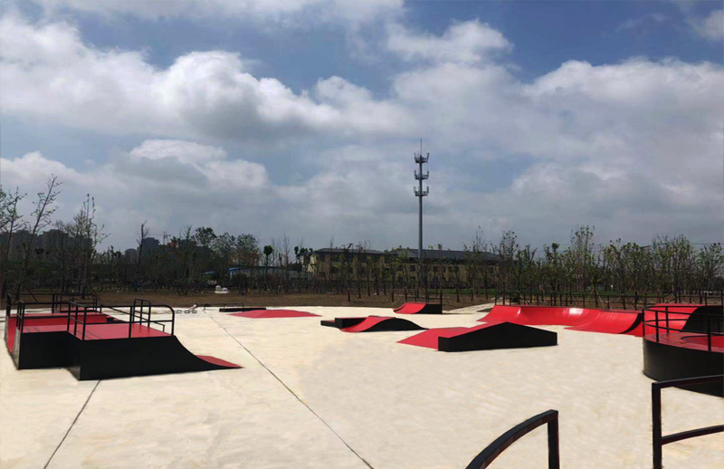 安徽省合肥市肥東體育公園極限運(yùn)動(dòng)場(chǎng)(街區(qū))