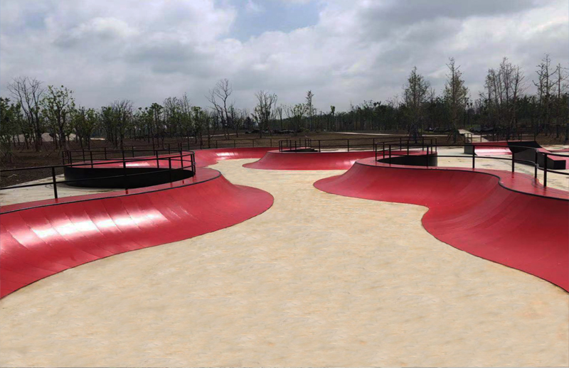 安徽省合肥市肥東體育公園極限運(yùn)動(dòng)場(chǎng)(碗池)