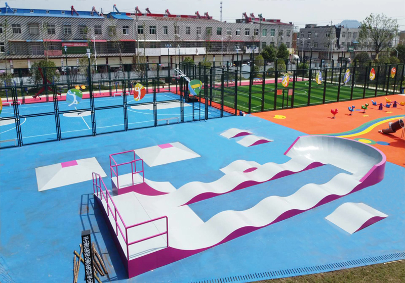 安徽省合肥市樂橋體育公園極限運(yùn)動場　