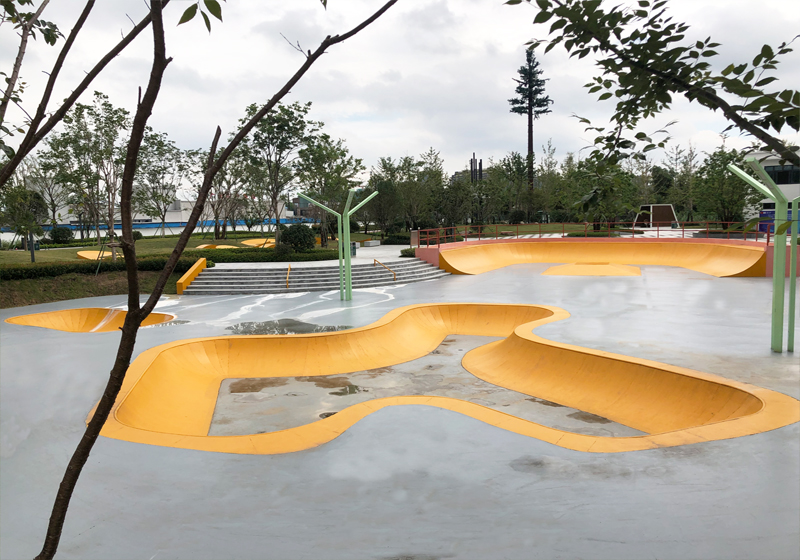 浙江省寧波市華潤灣頭運(yùn)動公園極限運(yùn)動場