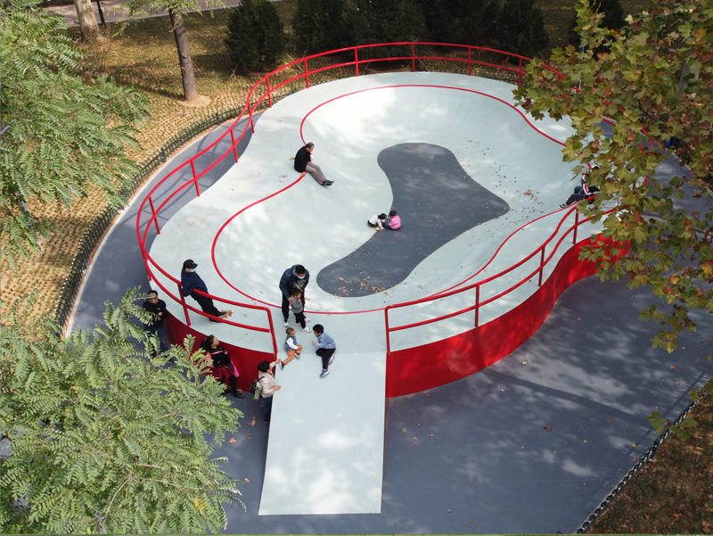 山東省淄博市人民公園極限運(yùn)動場（碗池）