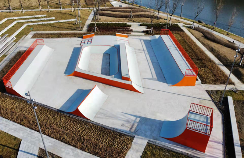 江蘇省海安市新通揚(yáng)河生態(tài)公園極限運(yùn)動場