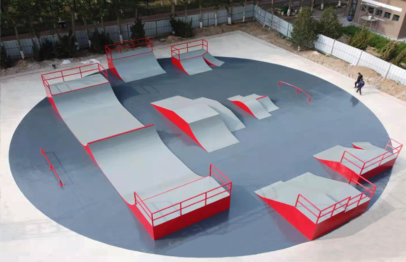 山西省運(yùn)城市禹都公園極限運(yùn)動場