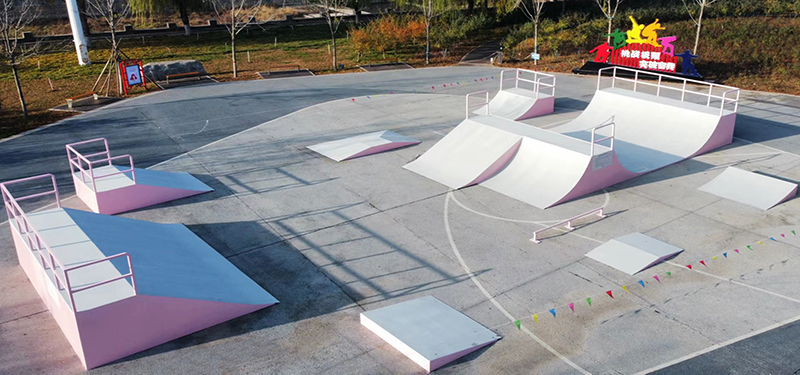 河南省鞏義市石河道公園極限運(yùn)動(dòng)場(chǎng)