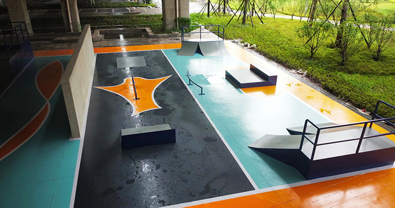 四川省自貢市梁家壩公園極限運(yùn)動(dòng)場(chǎng)(初級(jí)區(qū))