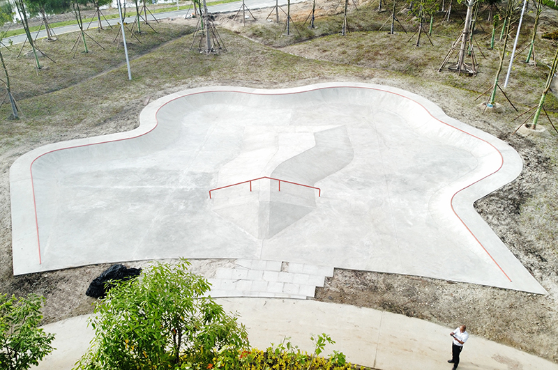 海南省東方市福民公園極限運(yùn)動(dòng)場(chǎng)