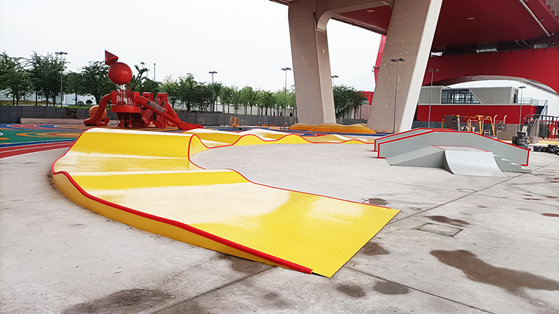 重慶市萬(wàn)州體育公園極限運(yùn)動(dòng)場(chǎng)