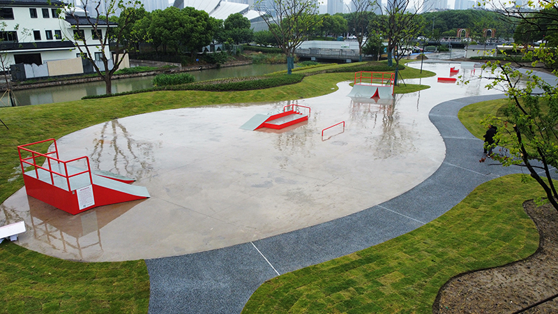 江蘇省昆山市夏駕河公園極限運(yùn)動(dòng)場(chǎng)