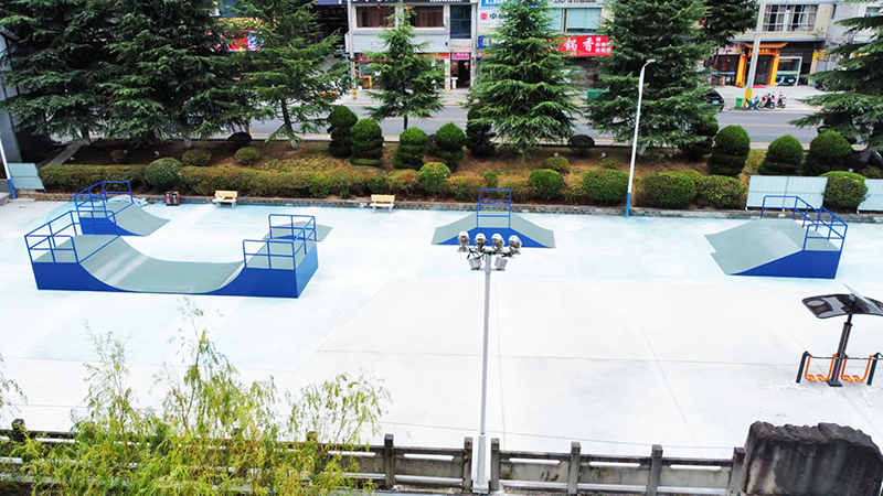 湖北省利川市濱江智慧體育公園極限運(yùn)動(dòng)場(chǎng)