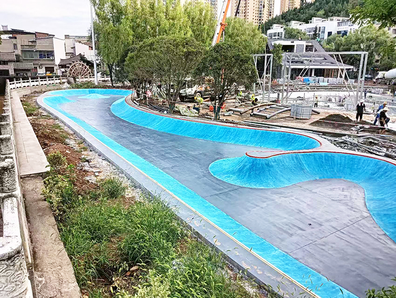 湖北省鄖西縣七夕城市公園極限運(yùn)