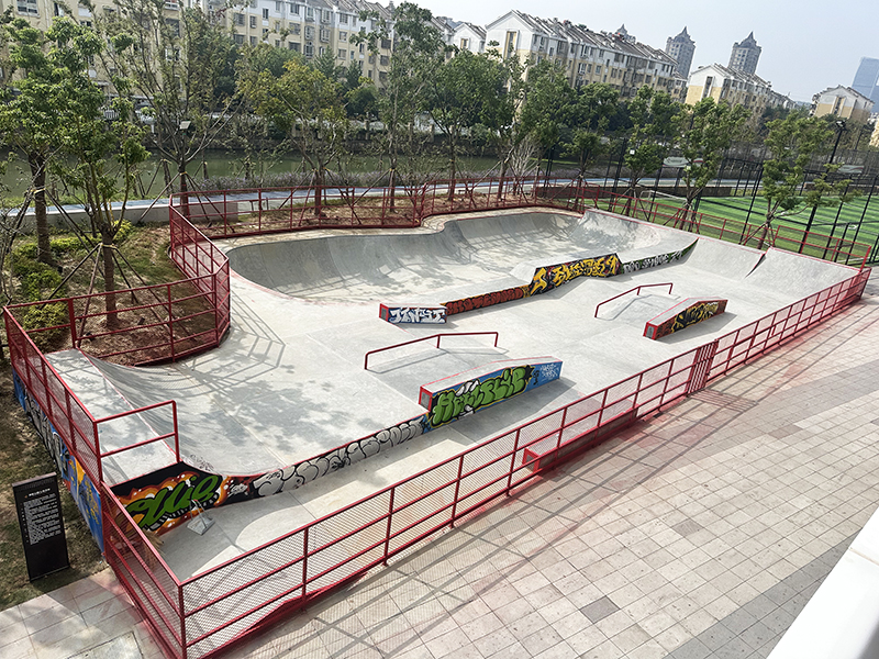 浙江省嘉興市萬(wàn)朵城體育公園極限運(yùn)動(dòng)場(chǎng)